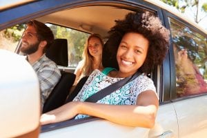 A survey has found many people enjoy spending time in the car with friends or family
