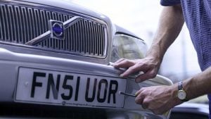 Car number plates will never include ‘ARS’ or ‘DAM’ according to the DVLA