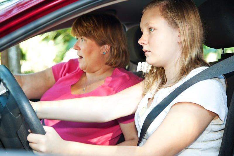 Two in five parents are terrified at the thought of getting into a car with their child driving
