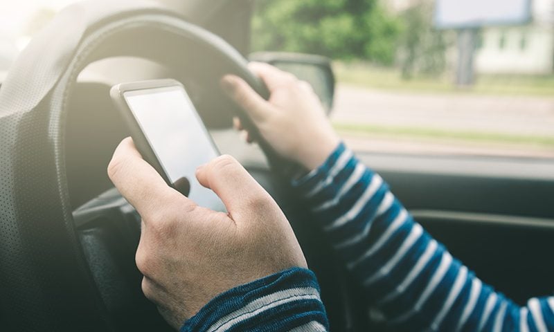 Can new technology stop drivers texting behind the wheel?