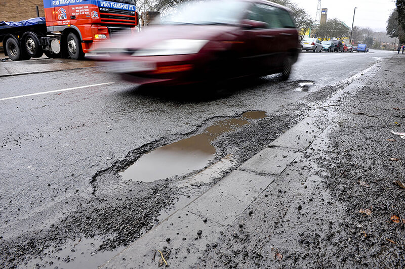 East Sussex scored highly for having the most amount of potholes leading it to become one of the most frustrating places to drive in the UK