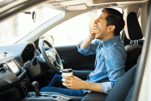 Driving tired is estiamted to cause 1 in 5 car accidents