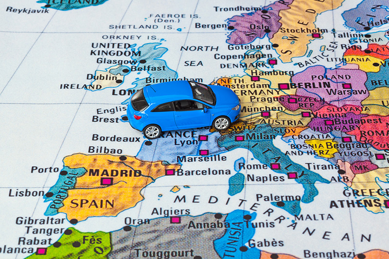 62% of Brits believe you drive on the left in France and Spain