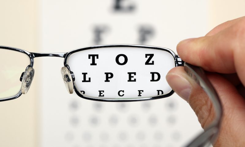 Eyesight test